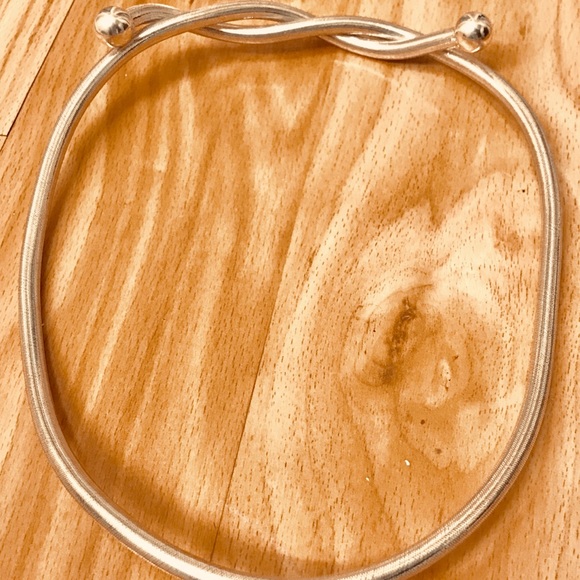 1 of a kind Flexible Sterling Silver Collar. - Picture 3 of 7